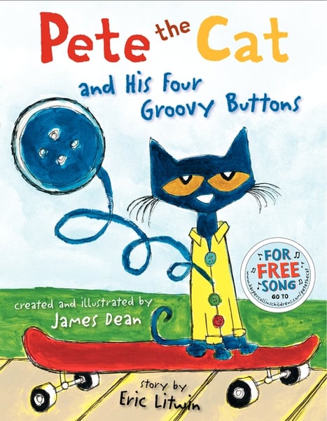 Pete The Cat And His Four Groovy Buttons