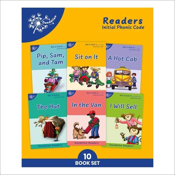 Dandelion Readers Set 3 Units 1-10 (10 Titles)