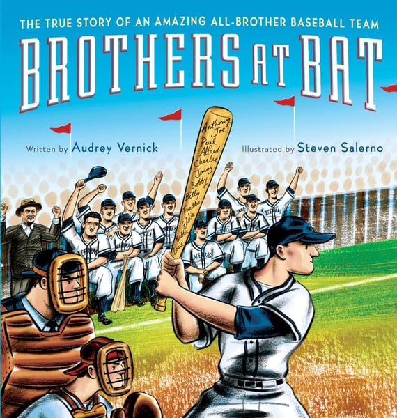 Brothers At Bat: The True Story Of An Amazing All-Brother Baseball Team