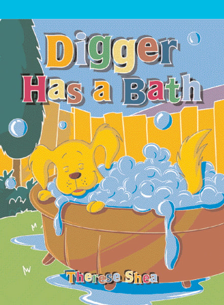 Digger Has A Bath