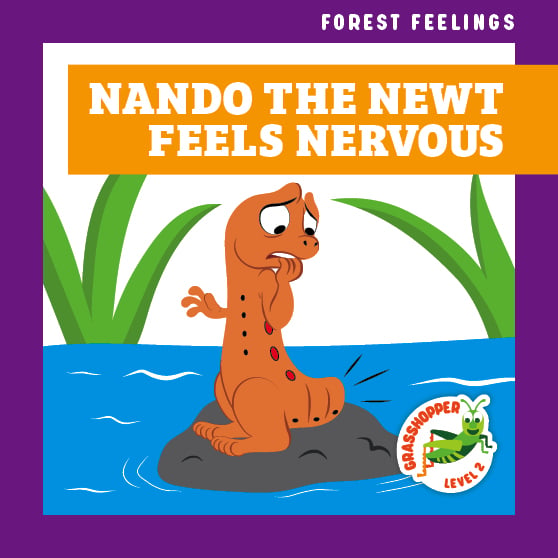 Nando The Newt Feels Nervous