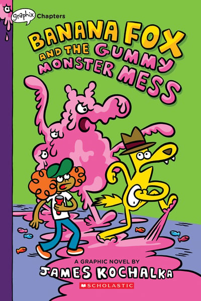 Banana Fox And The Gummy Monster Mess