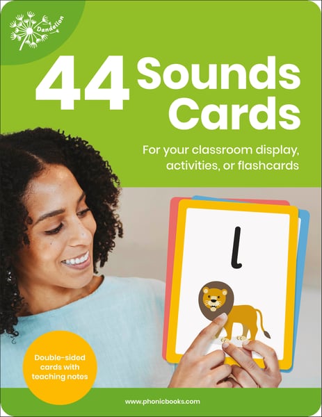 Dandelion 44 Sounds Cards (Flash Cards)