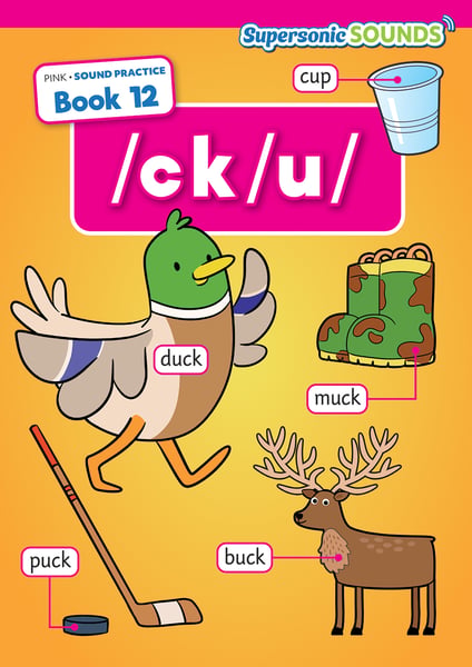 Pink Sound Practice Book 12 /ck/u/