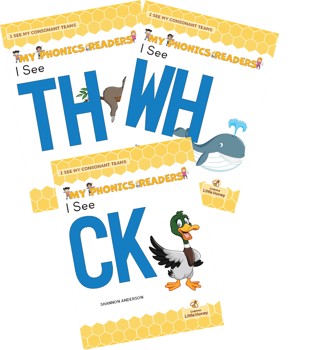 My Phonics Readers: I See My Consonant Teams