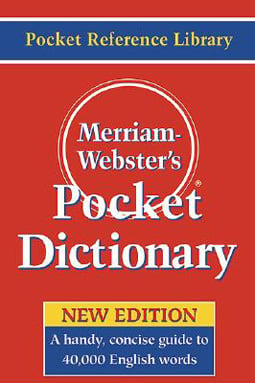 Merriam-Webster's Pocket Dictionary