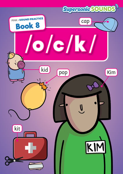 Pink Sound Practice Book 8 /o/c/k/
