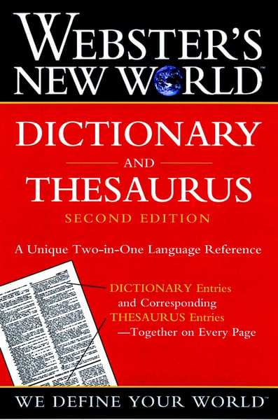 Webster's New World Dictionary And Thesaurus, Second Edition