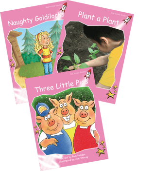 Red Rocket Readers Pre-Reading Level Pink: Key Letters