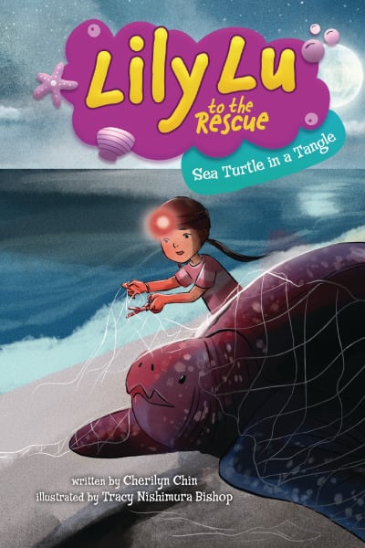 Sea Turtle In A Tangle