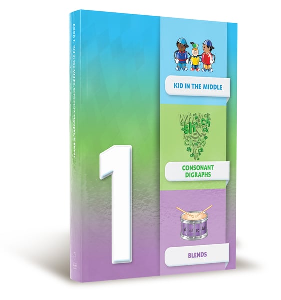 Book 1: Kid In The Middle, Consonant Digraphs, Blends