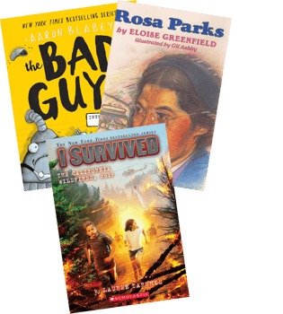 Bestsellers Below Lexile Level Grade 4 (180L-670L)