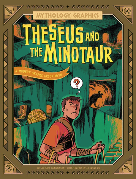 Theseus And The Minotaur: A Modern Graphic Greek Myth