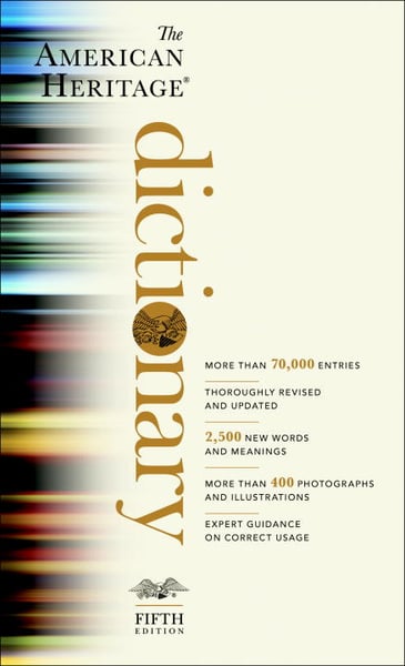 American Heritage Dictionary, The