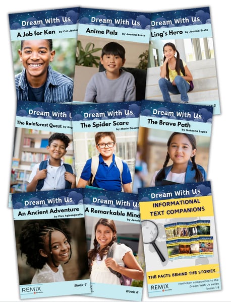 Dream With Us Decodable Series with Informational Text Companions & Educator Guide