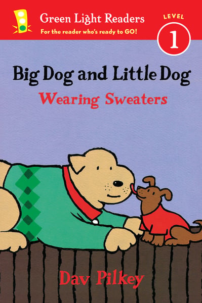 Big Dog And Little Dog Wearing Sweaters