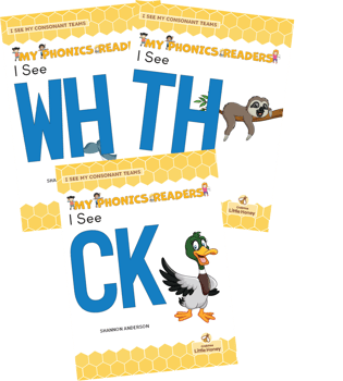 My Phonics Readers: I See My Consonant Teams