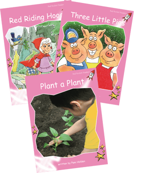 Red Rocket Readers Pre-Reading Level Pink: Key Letters