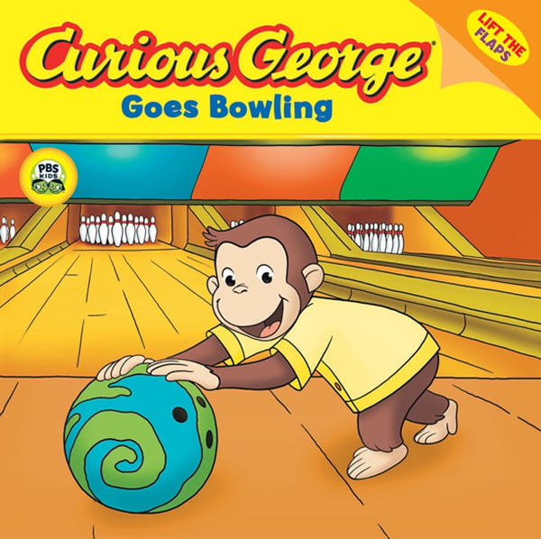Curious George Goes Bowling (Lift-The-Flap)