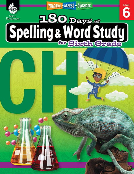 180 Days Of Spelling And Word Study For Sixth Grade