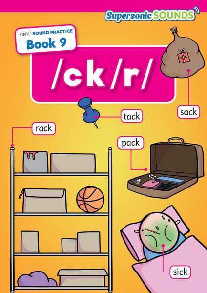 Pink Sound Practice Book 9 /ck/r/