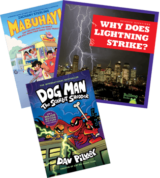 New Books Below Lexile Level Grade 3 (BR60L-455L)