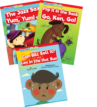 Supersonic Phonics Level 2 Red