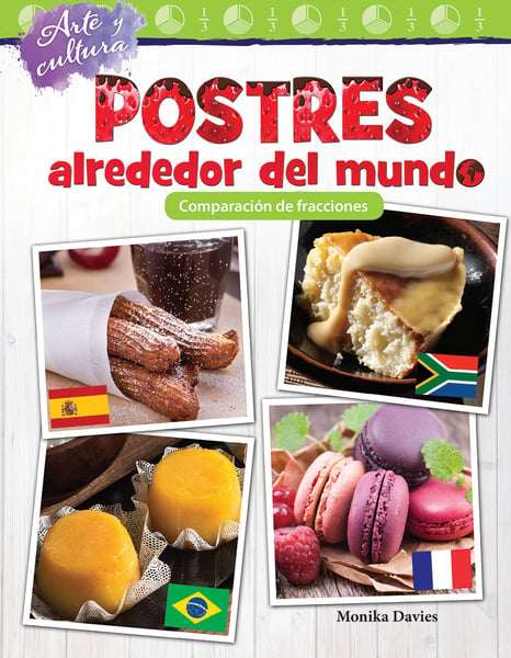 Arte Y Cultura: Postres Alrededor Del Mundo: Comparacion De Fracciones (Art And Culture: Desserts Around The World: Comparing Fractions)