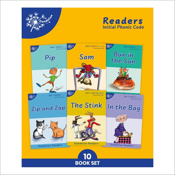 Dandelion Readers Set 1 Units 1-10 (10 Titles)