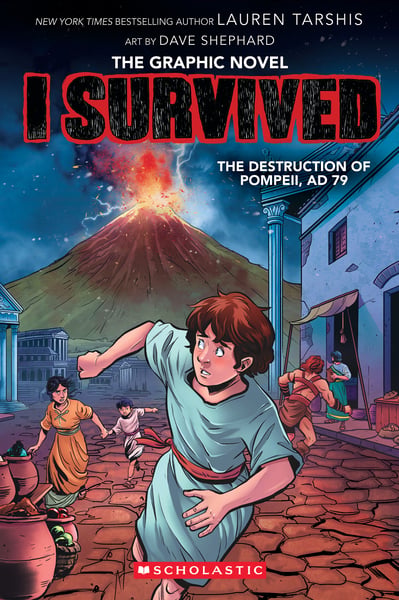 I Survived The Destruction Of Pompeii, AD 79 (Graphic Novel)