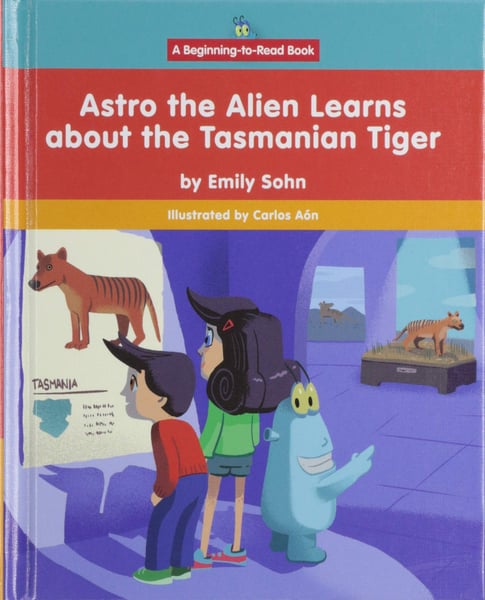 Astro The Alien Learns About The Tasmanian Tiger