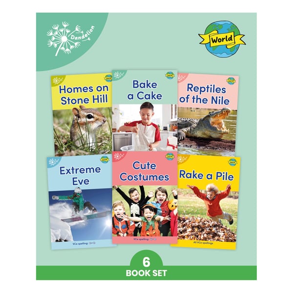 Dandelion World VCe Spellings (6 Titles)