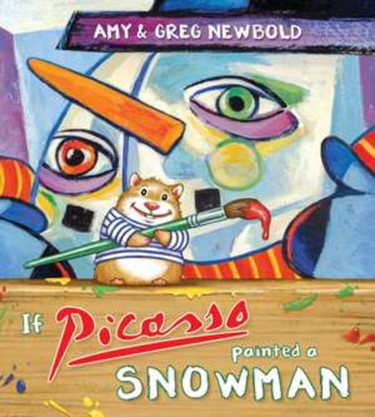 If Picasso Painted A Snowman