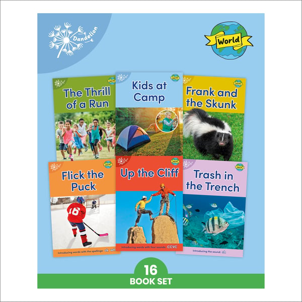 Dandelion World, Stages 8-15 (16 Titles)