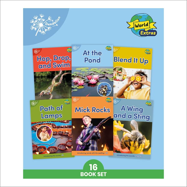 Dandelion World Extras Stages 8-15 (16 Books)