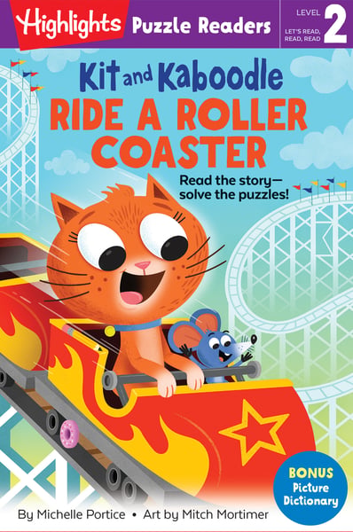 Kit And Kaboodle Ride A Roller Coaster