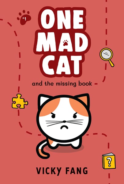 One Mad Cat And The Missing Book
