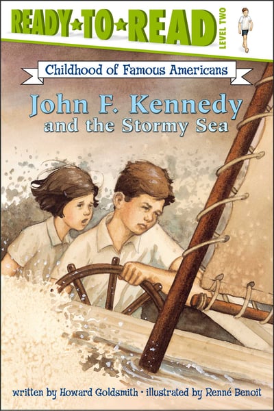John F. Kennedy And The Stormy Sea