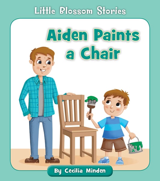 Aiden Paints A Chair