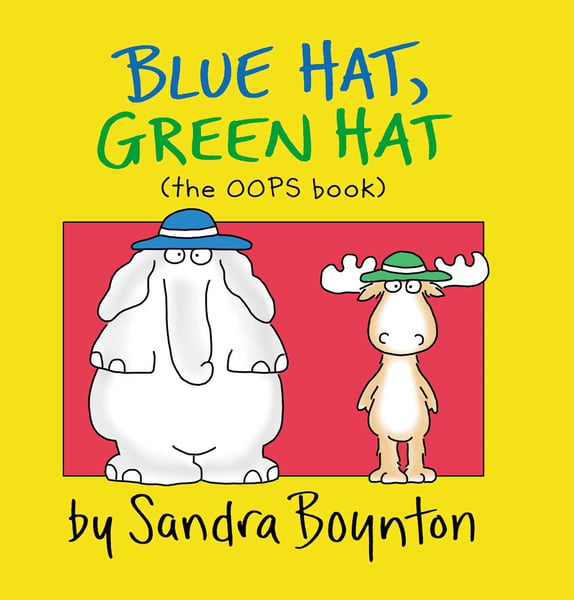 Blue Hat, Green Hat (Board Book)