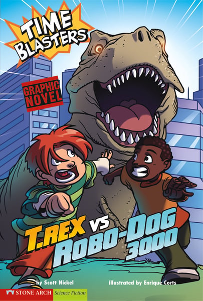 T. Rex Vs. Robo-Dog 3000
