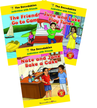 Decodables From Norwood House Set 4 - Activities With Friends, The