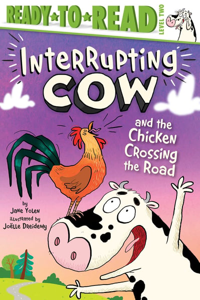 Interrupting Cow And The Chicken Crossing The Road