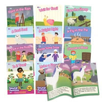 Junior Learning Letters & Sounds: Sound Families, Long Vowels Phase 5.5 Decodable Readers, Set A Fiction