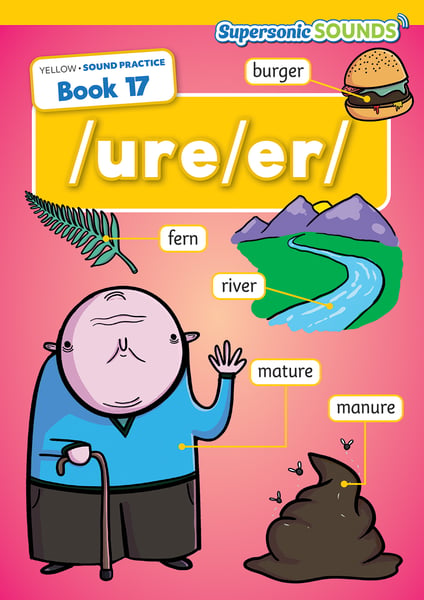 Yellow Sound Practice Book 17 /ure/er/