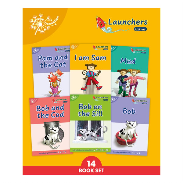Dandelion Launchers Extras, Stages 1-7 (14 Books)