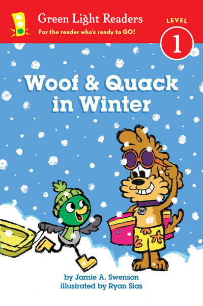 Woof And Quack In Winter