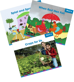 Newmark Decodable Readers, Grade 1 Vowels, Blends & Digraphs