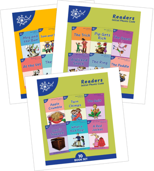 Dandelion Readers Unit Sets Initial Phonics Code
