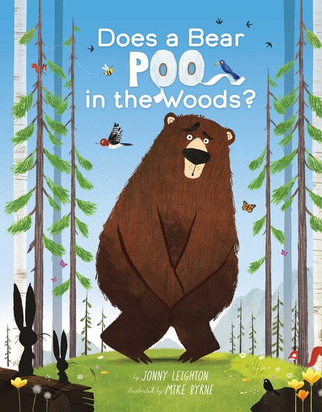 Does A Bear Poo In The Woods?